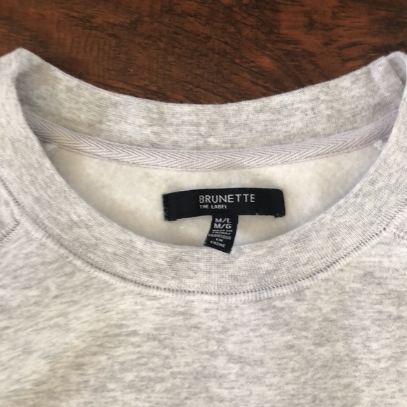 1 LEFT ❗️BRUNETTE THE LABEL COLLEGE IF BABES BIGSIS CREW - Picture 5 of 8